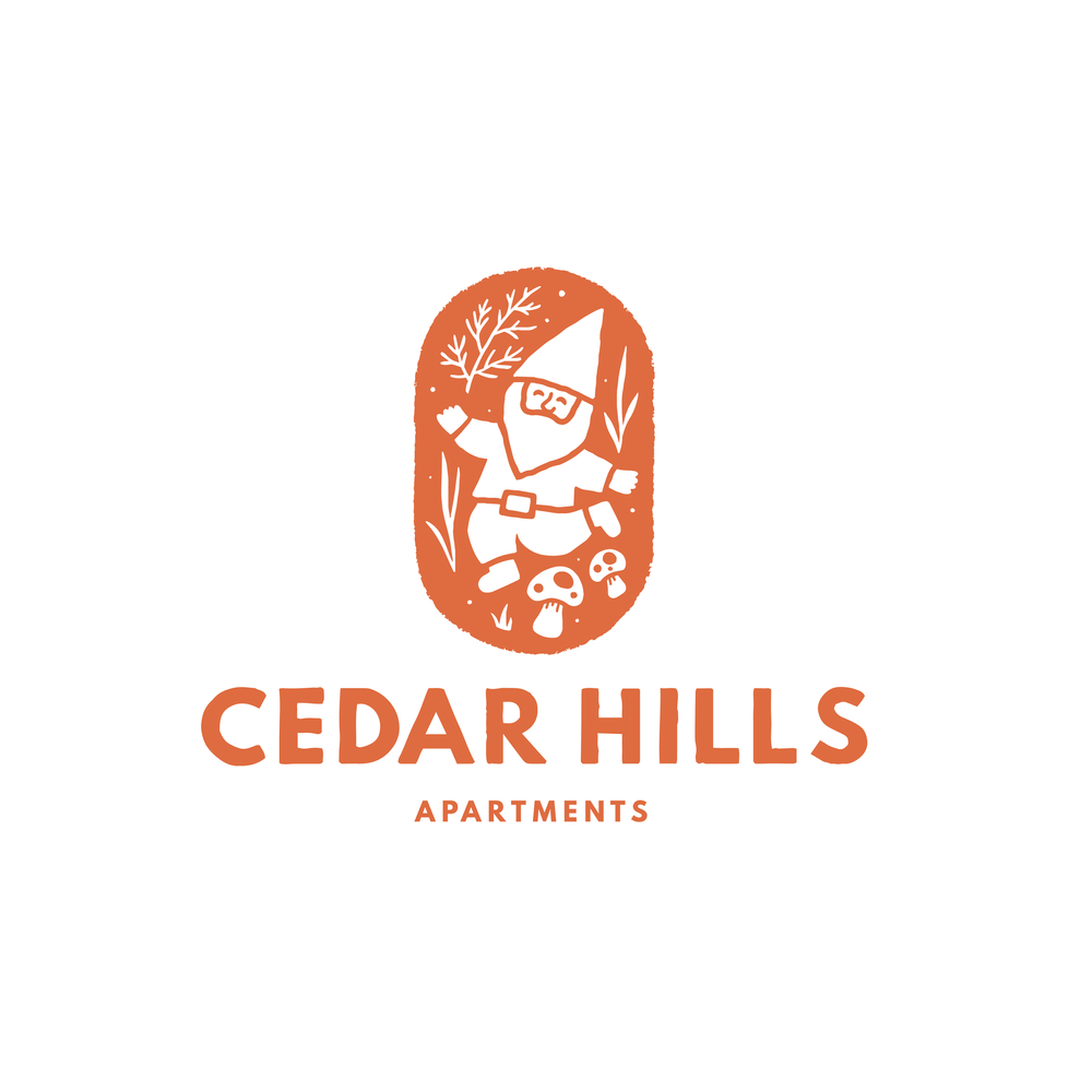 LaurelFisher-LogoDesign-CedarHillsApartments