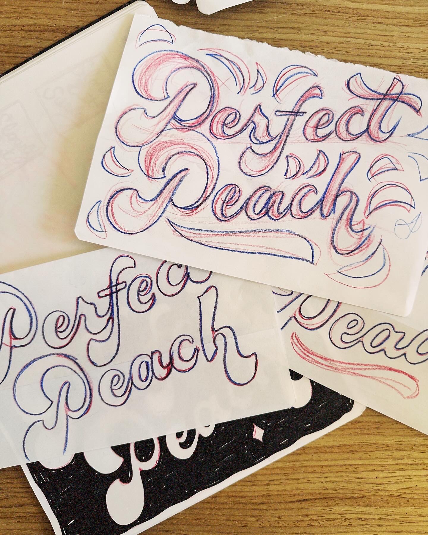 LaurelFisher_TacomaArtist_Handlettering_Illustrator_Designer_PerfectPeach_02